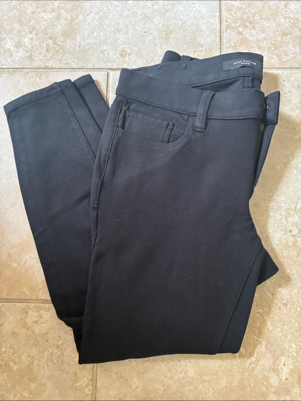 SUPER SKINNY MODERN FIT Black Ann Taylor Black Stretch Jeans